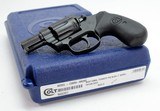 Colt Night Cobra Model MB2NS 2-Inch .38 Special. Like New in Hard Case. With Factory Letter - 3 of 6
