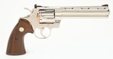 Colt Python .357 Mag.6 Inch Nickel Finish. Like New Condition. DOM 1970 - 3 of 9