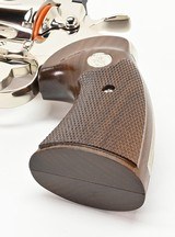 Colt Python .357 Mag.6 Inch Nickel Finish. Like New Condition. DOM 1970 - 9 of 9