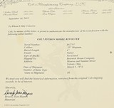 Colt Python .357 Mag. 4 Inch Nickel Finish. R. Burt Engraved. Like New Condition. DOM 1974 - 13 of 13