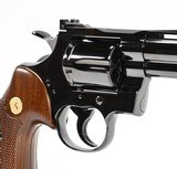 Colt Python 357 Mag. 4 Inch Blue. Like New Condition. In Hard Case. DOM 1963 - 4 of 9