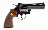 Colt Python 357 Mag. 4 Inch Blue. Like New Condition. In Hard Case. DOM 1963 - 3 of 9