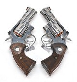 Colt Python New Production. Consecutive Pair. 3 Inch Stainless Steel. Model SP3WTS. Unique Offer. BRAND NEW In Hard Cases - 5 of 7