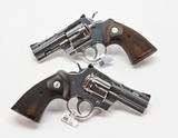 Colt Python New Production. Consecutive Pair. 3 Inch Stainless Steel. Model SP3WTS. Unique Offer. BRAND NEW In Hard Cases - 4 of 7