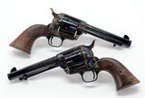 Colt SAA 45. Consecutive Pair. 5 1/2" Factory Engraved. Model P1850Z. One Of A Kind. BRAND NEW. PRICE REDUCED! - 5 of 11