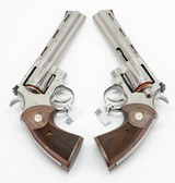 Colt Python New Production. Consecutive Pair. 6 Inch Stainless Steel. Model SP6WTS. Unique Offer. BRAND NEW In Hard Case - 5 of 6