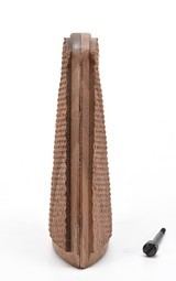 New Colt Python I-Frame Wood Checkered Service Grip With Early Silver Medallions - 12 of 13