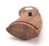 New Colt Python I-Frame Wood Checkered Service Grip With Early Silver Medallions - 10 of 13