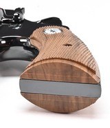 New Colt Python I-Frame Wood Checkered Service Grip With Early Silver Medallions - 11 of 13