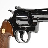 Colt Python 357 Mag. 4 Inch Blue. Like New Condition. In Hard Case. DOM 1968 - 4 of 9