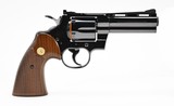 Colt Python 357 Mag. 4 Inch Blue. Like New Condition. In Hard Case. DOM 1968 - 3 of 9