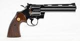 Colt Python 357 Mag. 6 Inch Blue. Like New Condition. In Hard Case. DOM 1972 - 3 of 9