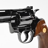 Colt Python 357 Mag. 6 Inch Blue. Like New Condition. In Hard Case. DOM 1972 - 8 of 9