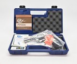 Colt Python 357 Mag. 4 Inch Satin Stainless. Like New Condition. In Hard Case. DOM 1987 - 2 of 9