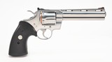 Colt Python .357 Mag.6 Inch Satin Stainless. Original, Like New Condition. DOM 1993 - 3 of 10
