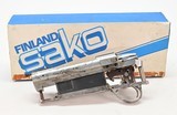 Sako AIII 375 H&H RH Raw/White Steel Action Only. New Old Stock. In Box