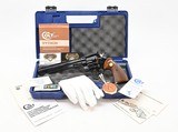 Colt Python Target .38 Special 8 Inch Blue. Like New In Hard Case. DOM 1980