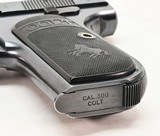 Colt M 1908 Pocket Hammerless .380 ACP With Original Box And Extra Ivory Grips. Stunning Safe Queen! - 5 of 7