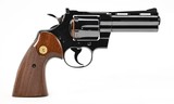 Colt Python 357 Mag. 4 Inch Blue. Like New Condition. In Hard Case. DOM 1969 - 3 of 9