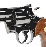 Colt Python 357 Mag. 4 Inch Blue. Like New Condition. In Hard Case. DOM 1969 - 7 of 9