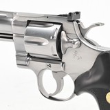 Colt Python 357 Mag. 6 Inch Satin Stainless. Like New Condition. In Box. DOM 1988 - 8 of 10