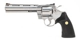 Colt Python 357 Mag. 6 Inch Satin Stainless. Like New Condition. In Box. DOM 1988 - 7 of 10