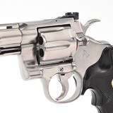 Colt Python 357 Mag. 6 Inch Satin Stainless. Like New Condition. In Hard Case. DOM 1987 - 8 of 9
