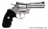 Colt Python .357 Mag 4 Inch Satin Finish. Like New Condition. In Blue Hard Case - 3 of 8