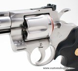 Colt Python .357 Mag 4 Inch Satin Finish. Like New Condition. In Blue Hard Case - 7 of 8