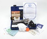 Colt Python 357 Mag. 8 Inch Satin Stainless Finish. Like New In Blue Hard Case. DOM 1995 - 1 of 9
