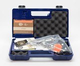 Colt Python 357 Mag. 4 Inch Satin Stainless Finish. Like New In Blue Hard Case. DOM 1994 - 2 of 9