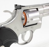 Colt Python 357 Mag. 4 Inch Satin Stainless Finish. Like New In Blue Hard Case. DOM 1994 - 8 of 9