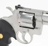 Colt Python 357 Mag. 6 Inch Satin Stainless Finish. Like New In Blue Hard Case. DOM 1983 - 5 of 9