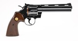 Colt Python .357 Mag. 6 Inch Blue. Like New Condition. DOM 1972 - 3 of 9