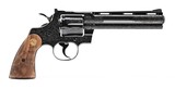 Colt Python .357 Mag 6 Inch Blue. 'C' Engraved In Blue Hard Case. Like New. DOM 1971 - 3 of 9