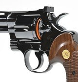 Colt Python 357 Mag. 4 Inch Blue. Like New Condition. In Hard Case. DOM 1968 - 7 of 9