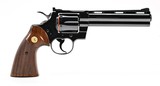 Colt Python .357 Mag.6 Inch Blue. Like New Condition. DOM 1985 - 3 of 9