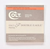 Colt Double Eagle 1989 Manual, Repair Stations List, Colt Letter, Etc. - 2 of 5