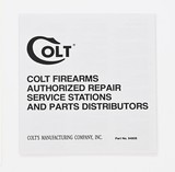 Colt Double Eagle 1989 Manual, Repair Stations List, Colt Letter, Etc. - 4 of 5