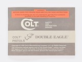Colt Double Eagle 1990 Manual, Repair Stations List, Colt Letter, Etc. - 2 of 5
