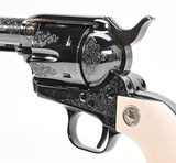 Colt Single Action Army Revolver. 7 1/2 Inch Blue. .45 Long Colt. Third Gen. Master Engraved. Like New Condition - 6 of 11