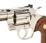 Colt Python .357 Mag. 4 Inch Nickel Finish. Excellent Condition. DOM 1980 - 7 of 9