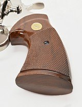 Colt Python .357 Mag. 4 Inch Nickel Finish. Excellent Condition. DOM 1980 - 9 of 9