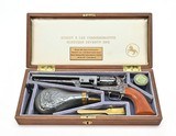 Colt Model 1851 Robert E. Lee Commemorative Percussion Revolver. Black Powder. In Display Case - 2 of 7