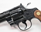 Colt Python .357 Mag 4 Inch Blue. 'C' Engraved In Blue Hard Case. Like New. DOM 1978 - 7 of 9