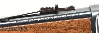 Browning Model 53 .32-20 Lever Action Rifle. Like New Condition In Original Box - Image 9 of 11