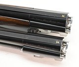 Perazzi SCO Small Frame 20 Gauge, 2 Over/Under Barrel Sets. In Black Leather Case - 12 of 16