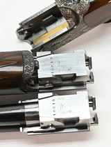 Perazzi SCO Small Frame 20 Gauge, 2 Over/Under Barrel Sets. In Black Leather Case - 11 of 16