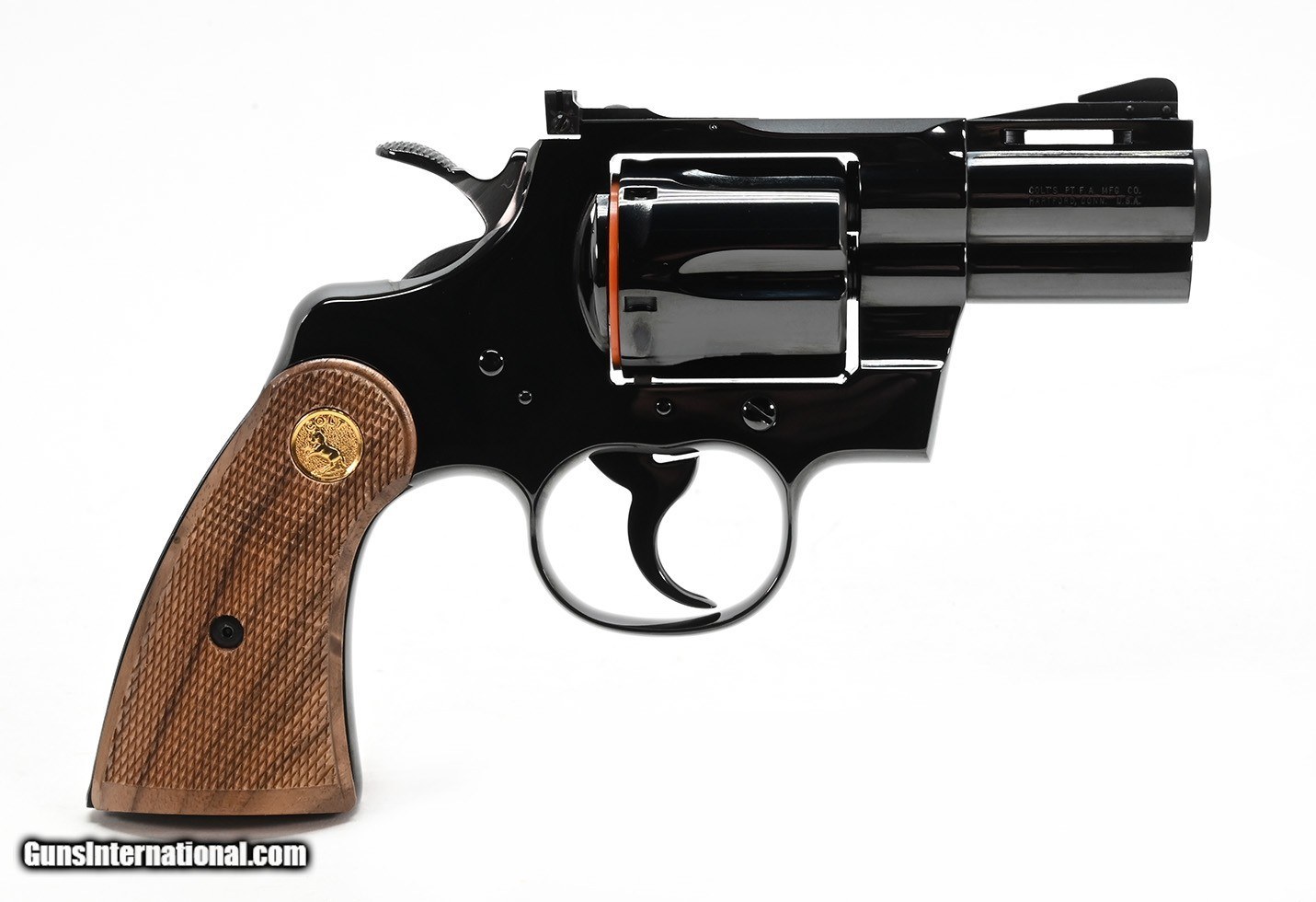 Colt Python 357 Mag. 2 1/2 Inch Blue. Like New Condition. In