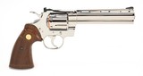 Colt Python .357 Mag. 6 Inch Nickel. Like New Condition. DOM 1980 - 3 of 9